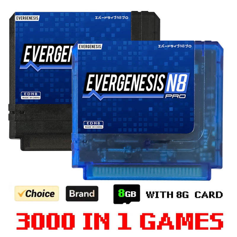 Retro Gaming Setup - 3000 ใน 1 การ์ดเกม ED N8