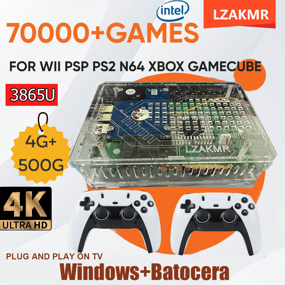 Retro Gaming Xbox - เรโทร ยู 9 โปรเกมคอนโซล 500GB เกม