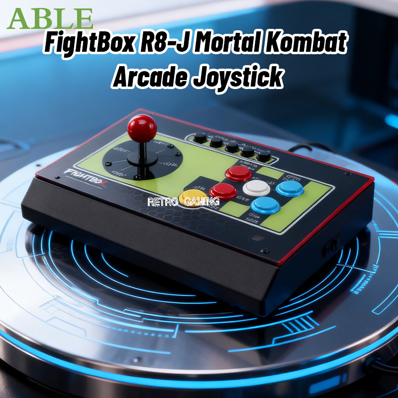 Retro Gaming Store - FightBox R8‑J Arcade Fight Stick ตัวควบคุมเกม