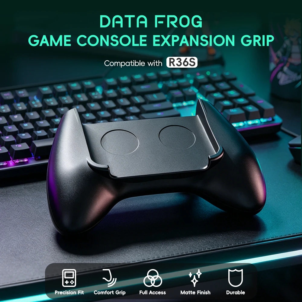 Retro Gaming R36S - ด้าต้า ฟร็อก R36S เกมกริป ที่จับแบบ Ergonomic