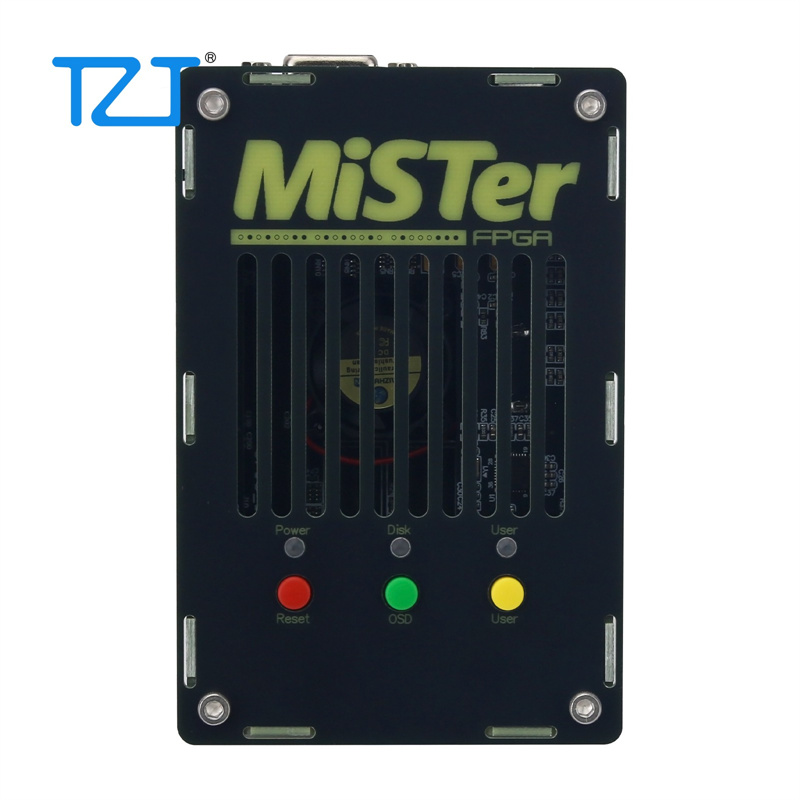Retro Gaming Setup - เครื่องเล่นเกม TZT Mini Mister Cyclone V