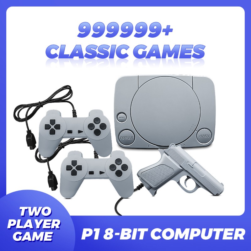 Retro Gaming Setup - ดีไซน์เครื่องเล่นเกมแบบเสียบปลั๊ก FC, เครื่องเล่นเกม 8 บิต, เครื่องเล่นเกมทีวี