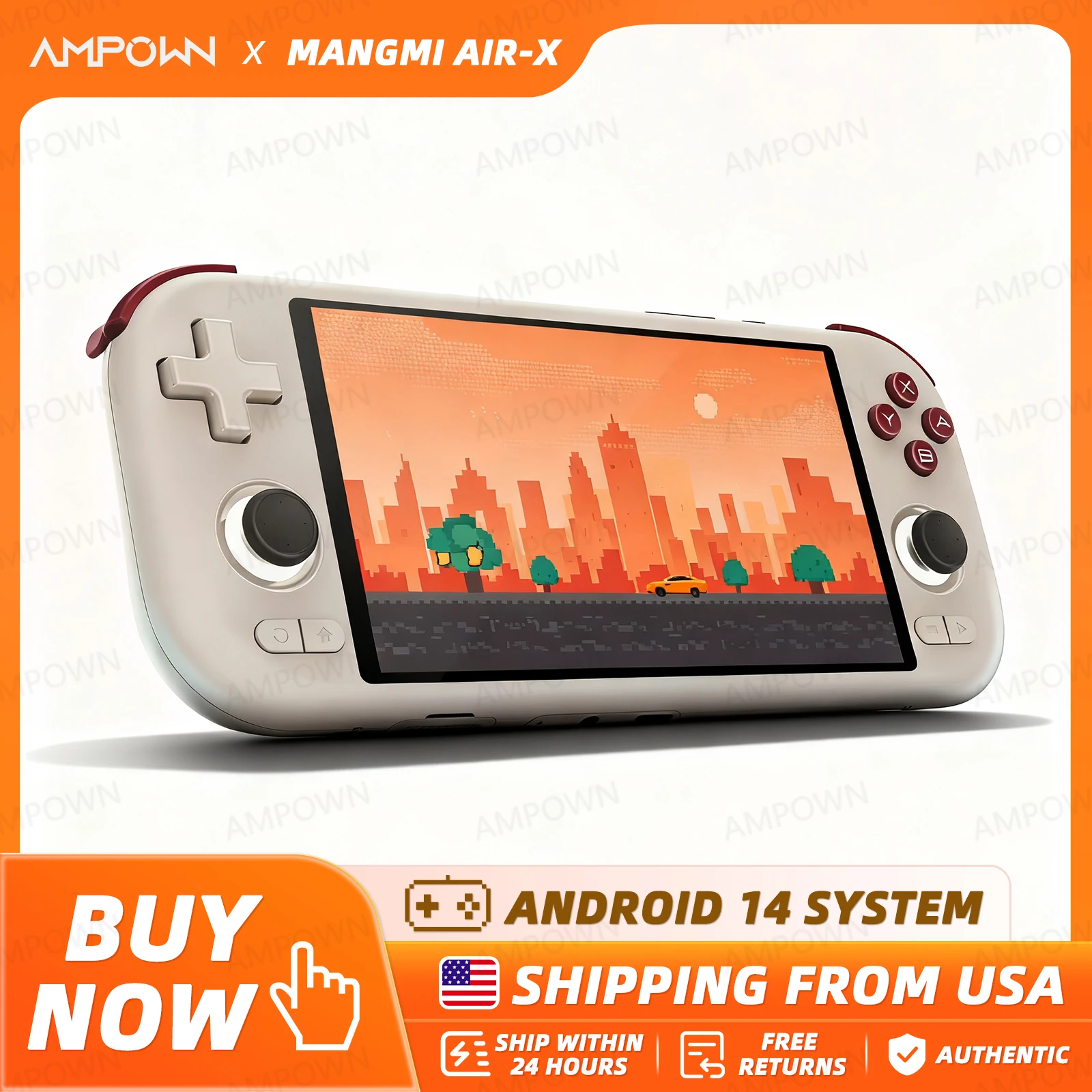 Retro Gaming Device - เครื่องเล่นเกมพกพา MANGMI AIR X ชิปประมวลผล Qualcomm