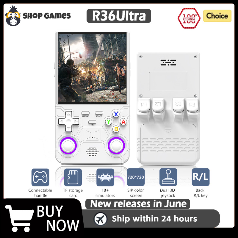 Retro Gaming Device - เครื่องเล่นวิดีโอเกม R36 Ultra Open Source R36S