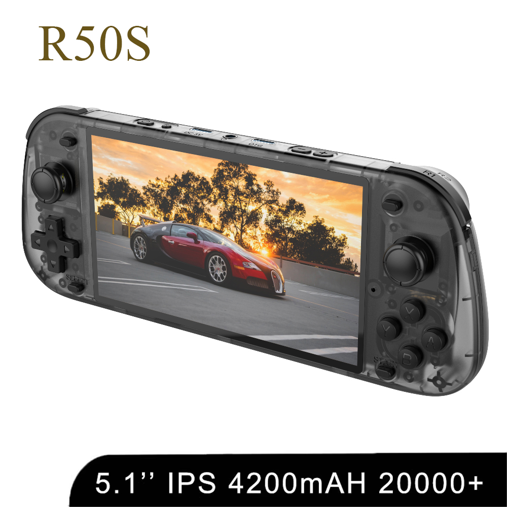 Retro Gaming Device - เครื่องเล่นเกมพกพา R50S Retro รุ่นใหม่ ขนาด 5.1