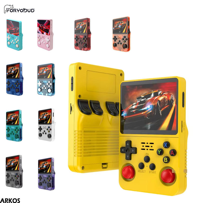 Retro Gaming R36S - เครื่องเล่นเกมพกพา R36S ARKOS Retro ของแท้ หน้าจอ