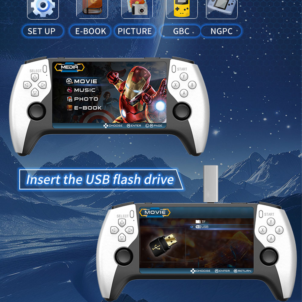 เครื่องเล่นเกมพกพา SF3500 รุ่น - Retro Gaming Device บทวิจารณ์และราคา
