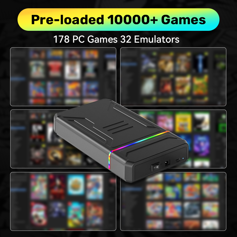ฮาร์ดดิสก์เกมส์ภายนอก 3TB สำหร - Retro Gaming Xbox บทวิจารณ์และราคา