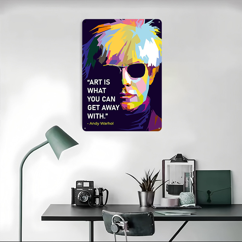 โปสเตอร์คำคมแอนดี้ วอร์ฮอล ป้า - Retro Gaming Quotes บทวิจารณ์และราคา