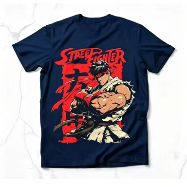 เสื้อยืดผู้ชายลาย Ryu จาก Stre - Retro Gaming Icons บทวิจารณ์และราคา