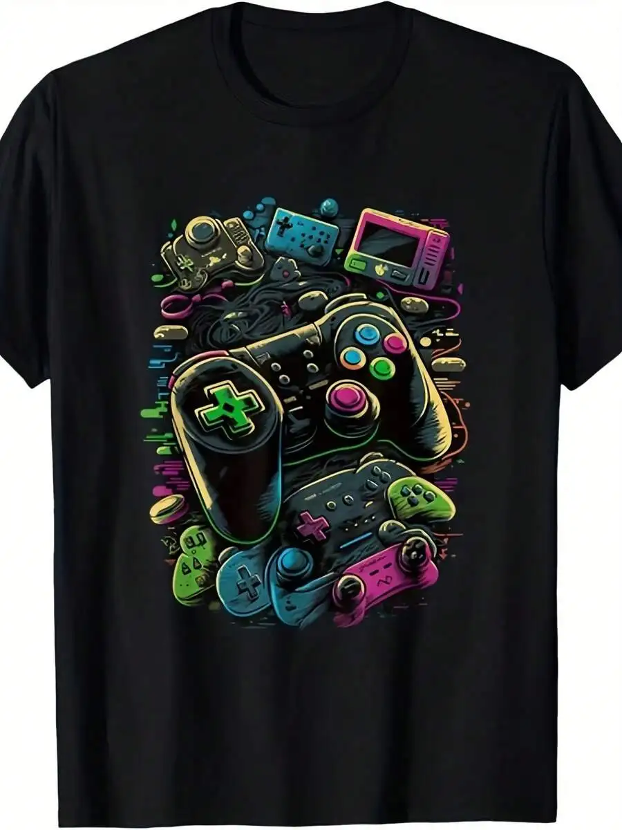 เสื้อยืดผู้ชายและยูนิเซ็กส์ลาย - Retro Gaming Icons บทวิจารณ์และราคา
