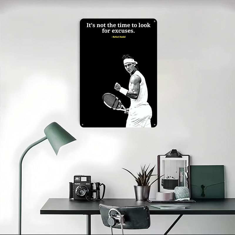 คำคมของราฟาเอล นาดาล โปสเตอร์โ - Retro Gaming Quotes บทวิจารณ์และราคา