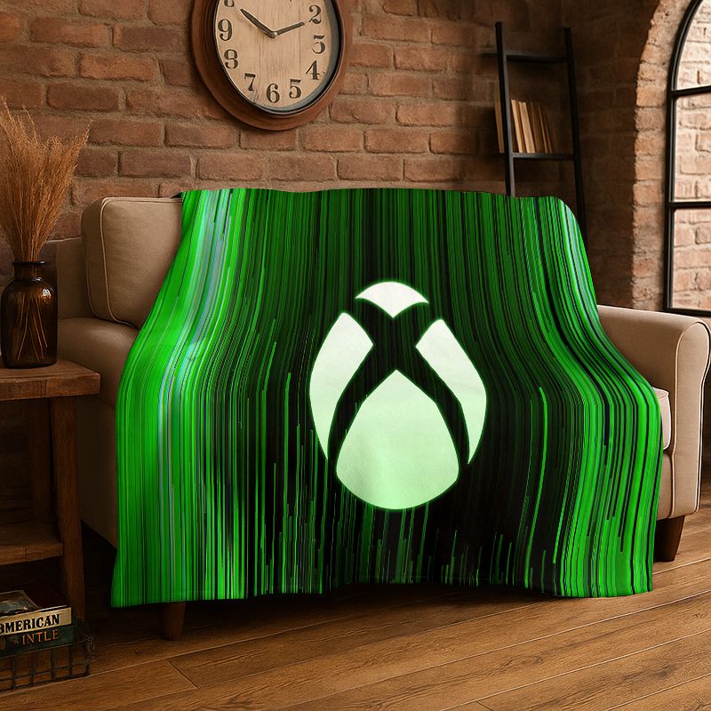 ผ้าห่มลายโลโก้เกมเมอร์ Xbox สไ - Retro Gaming Xbox บทวิจารณ์และราคา