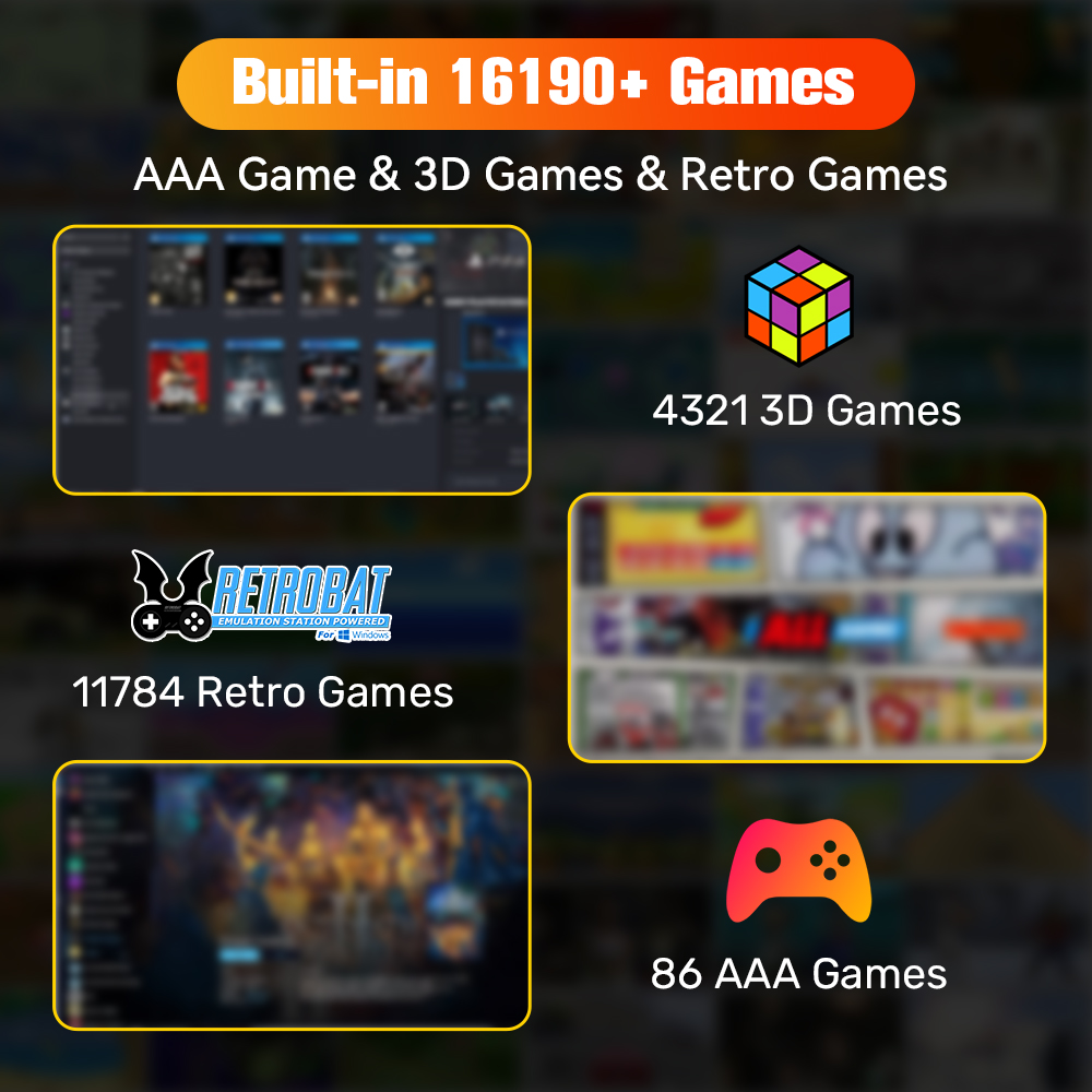 1TB เกมแบบพกพา SSD 3 ระบบ 1 เก - Retro Gaming Xbox บทวิจารณ์และราคา
