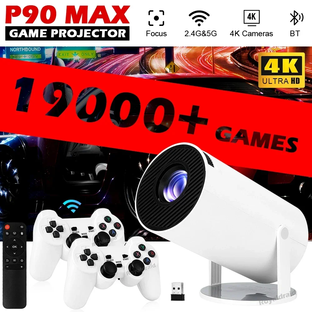 โปรเจคเตอร์เกมพกพา P90 Max พร้ - Retro Gaming With Projector บทวิจารณ์และราคา