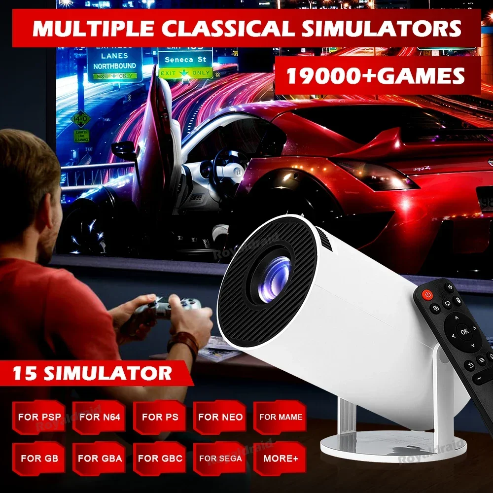 โปรเจคเตอร์เกมพกพา P90 Max พร้ - Retro Gaming With Projector บทวิจารณ์และราคา