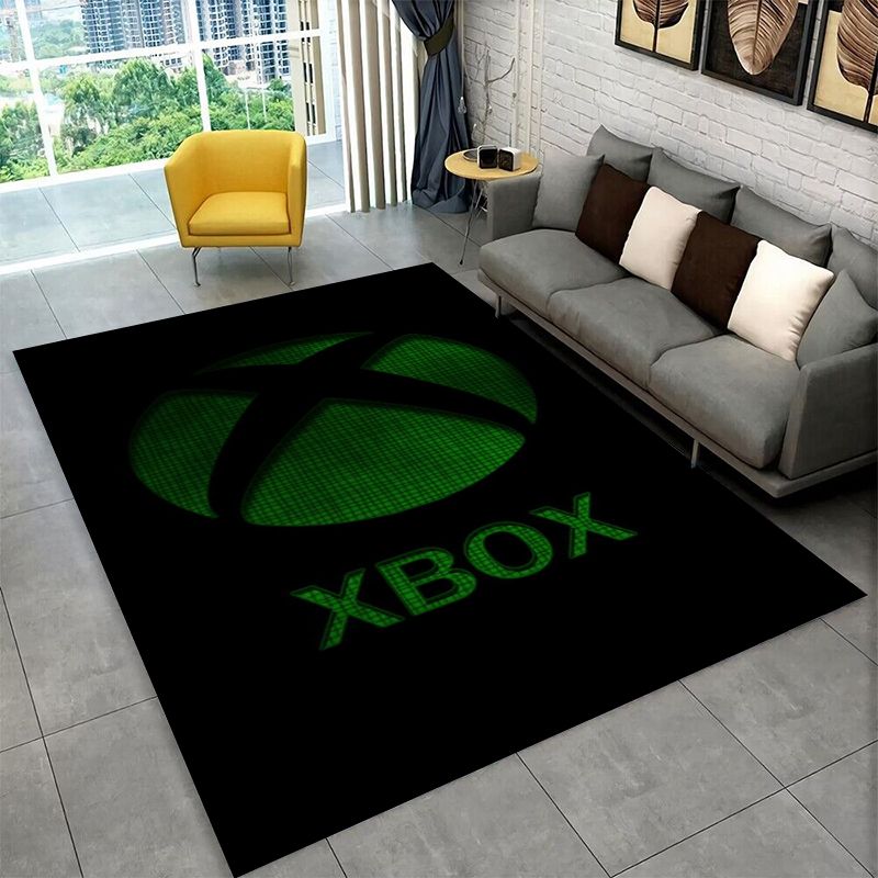 พรมลายโลโก้เกมเมอร์ Xbox สไตล์ - Retro Gaming Xbox บทวิจารณ์และราคา