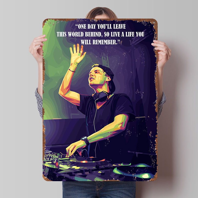 โปสเตอร์พิมพ์ลายคำคม Avicii งา - Retro Gaming Quotes บทวิจารณ์และราคา