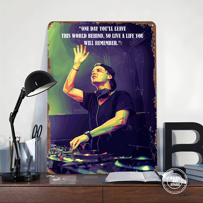 โปสเตอร์พิมพ์ลายคำคม Avicii งา - Retro Gaming Quotes บทวิจารณ์และราคา