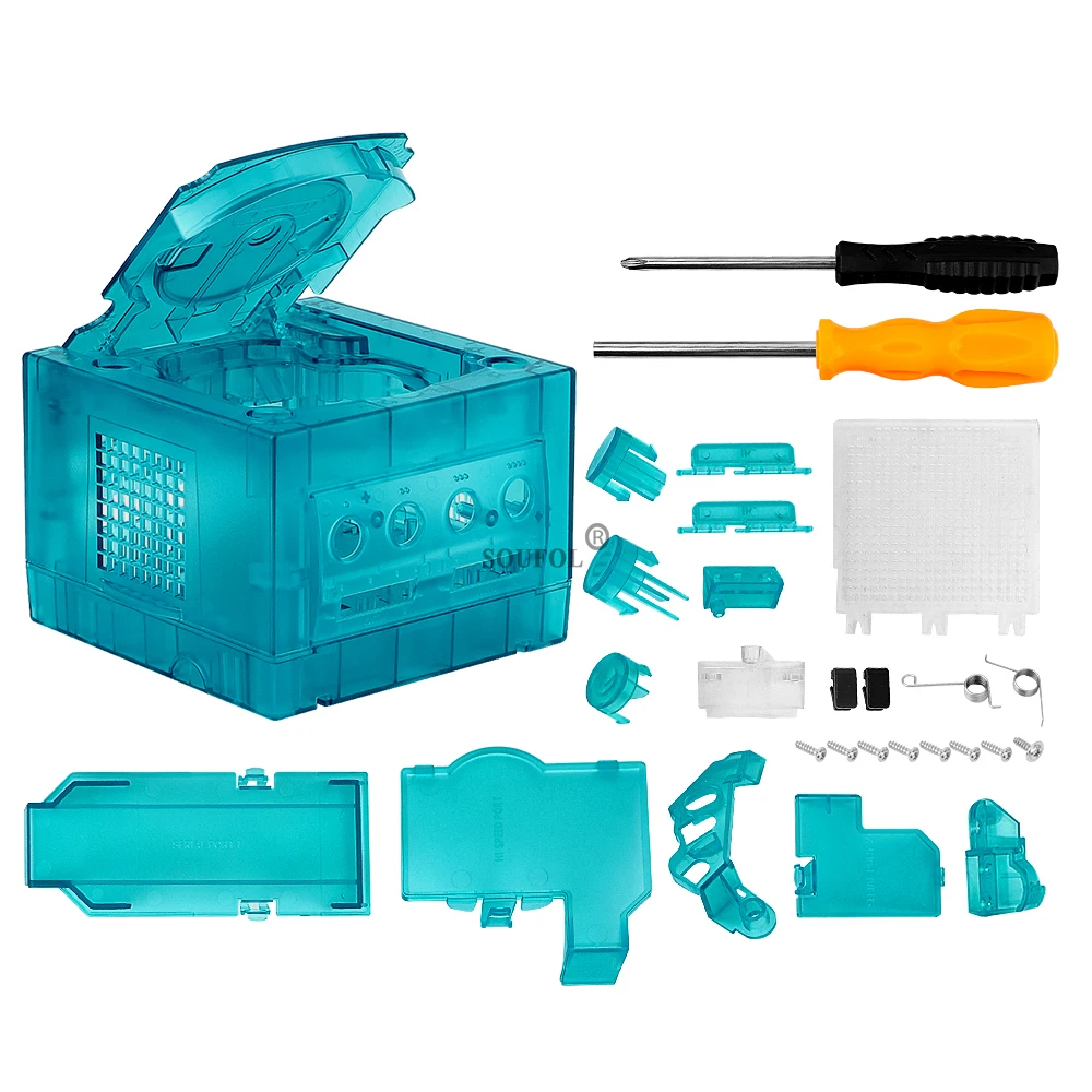 Ice Blue เปลี่ยนสําหรับ Gamecu - Retro Gaming Setup บทวิจารณ์และราคา