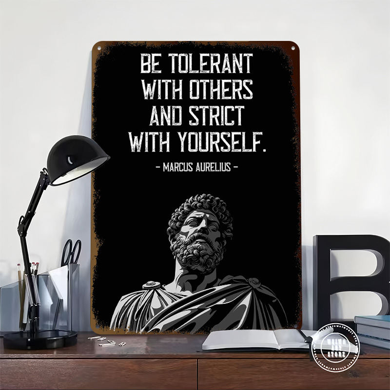โปสเตอร์โลหะคำคมมาร์คัส เออเรเ - Retro Gaming Quotes บทวิจารณ์และราคา