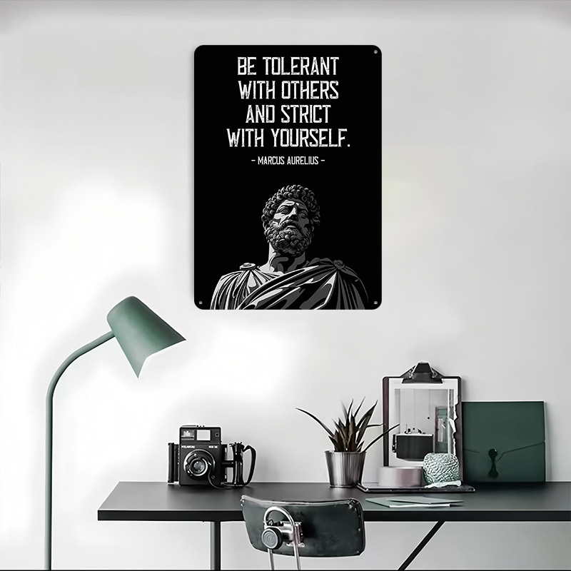 โปสเตอร์โลหะคำคมมาร์คัส เออเรเ - Retro Gaming Quotes บทวิจารณ์และราคา