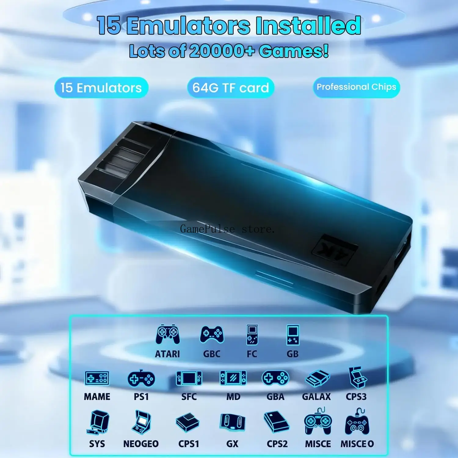 GamePulse M8 เกมคอนโซล รองรับก - Retro Gaming With Projector บทวิจารณ์และราคา