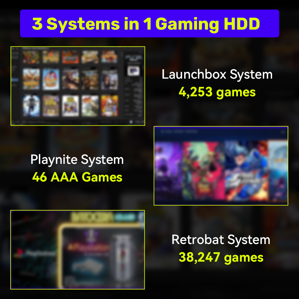 ฮาร์ดไดรฟ์เกมพกพา Mix500G สำหร - Retro Gaming Xbox บทวิจารณ์และราคา