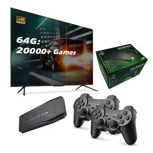M8 TV Stick เครื่องเล่นเกมคอนโ - Retro Gaming Xbox บทวิจารณ์และราคา