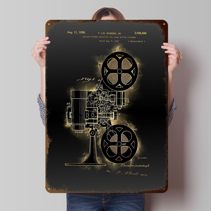 โปสเตอร์โลหะเคลือบดีบุกสำหรับโ - Retro Gaming With Projector บทวิจารณ์และราคา