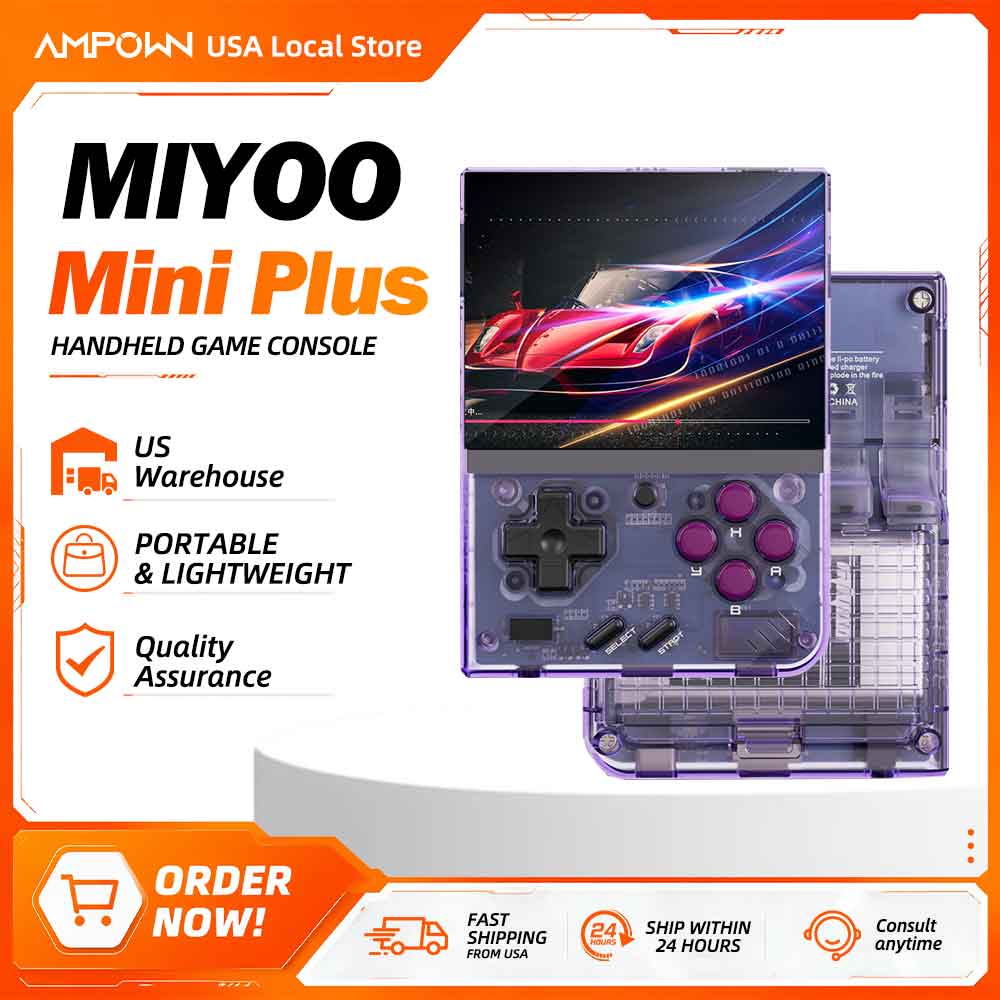 เครื่องเล่นเกมพกพา Miyoo Mini+ - Retro Gaming Device บทวิจารณ์และราคา