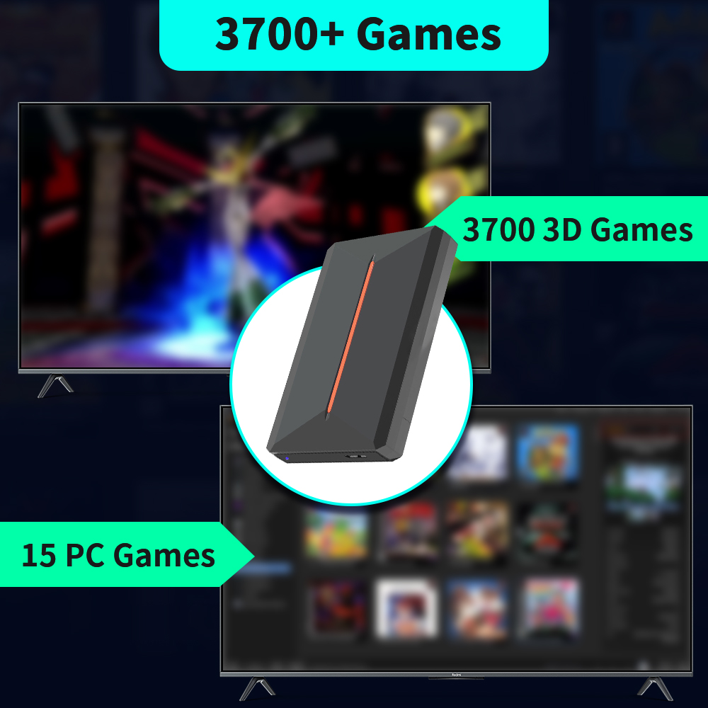 Launchbox OS 500GB แบบพกพา HDD - Retro Gaming Device บทวิจารณ์และราคา