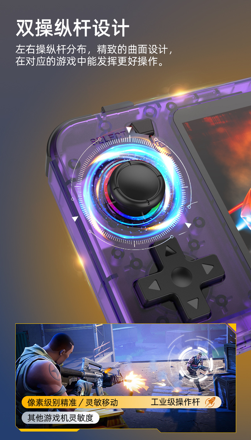 ใหม่ R36H Retro คอนโซลมือถือ O - Retro Gaming R36S บทวิจารณ์และราคา