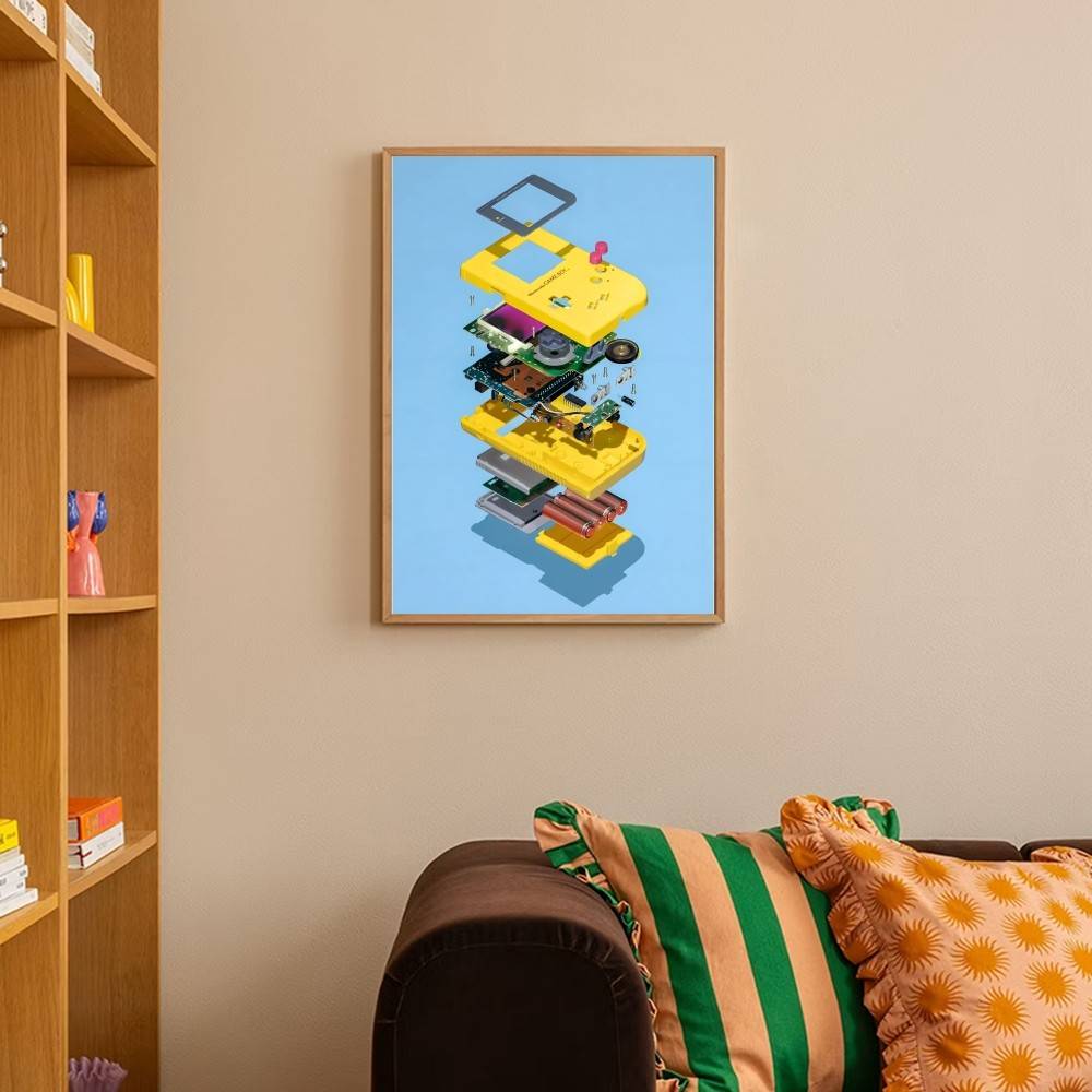 โปสเตอร์กระดาษลายเครื่องเล่นเก - Retro Gaming Wallpaper บทวิจารณ์และราคา