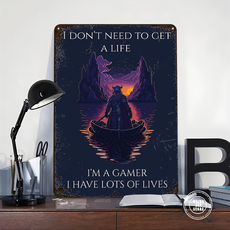 โปสเตอร์พิมพ์ลายคำคมเกมมิ่ง ตก - Retro Gaming Quotes บทวิจารณ์และราคา