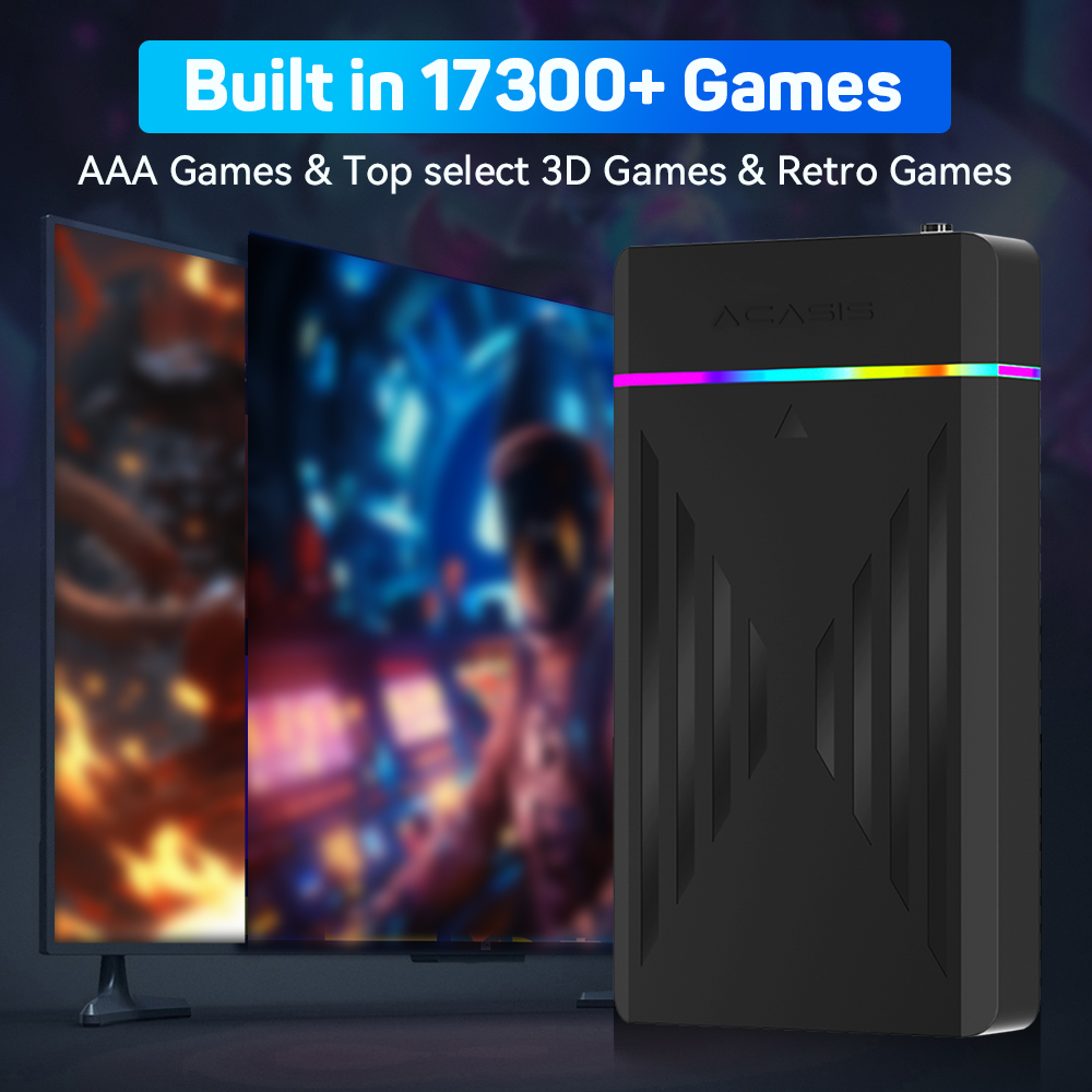 3TB แบบพกพา HDD LaunchBox/Retr - Retro Gaming Device บทวิจารณ์และราคา